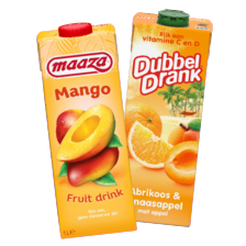Maaza fruit drink of DubbelDrank